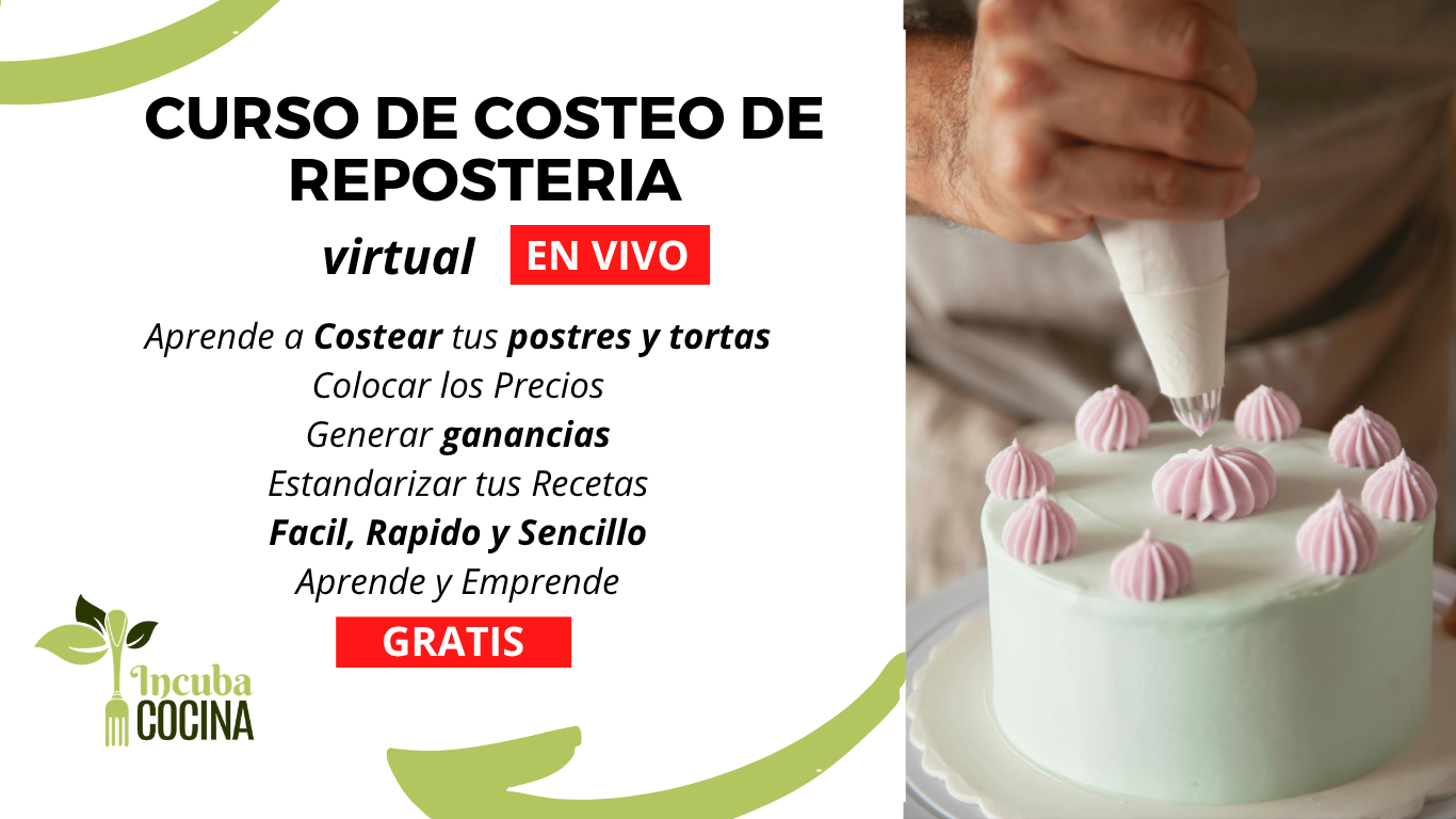 Costeo de Postres y Tortas